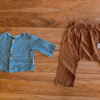 Set Pescanoce Organic camicia e pantalone