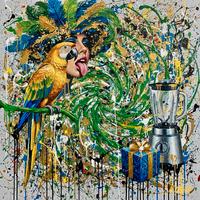 Quadro Moderno Astratto - 60x60