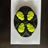 Fibbia Unica Made in Italy – Design Skull Gothic