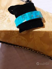 Bracciale Turchese Naturale Anni'80