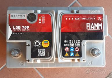 Batteria auto 75Ah 730A spunto