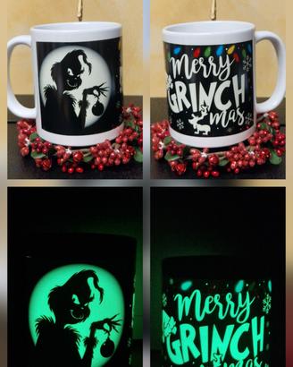 Tazza The Grinch che si illumina al buio