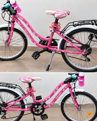 Bici B'Twin rosa 24" da ragazza 🌸