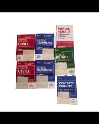 Kit Codici: Civile-Amministrativo -Penale