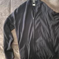 Cardigan uomo con zip
