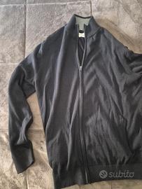 Cardigan uomo con zip