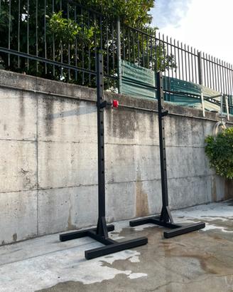 Rack squat e panca