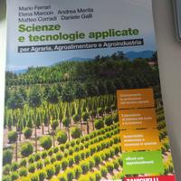libro scolastico di scienze e tecnologie applicate