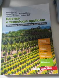 libro scolastico di scienze e tecnologie applicate