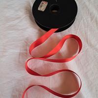 Nastro in raso rosso 