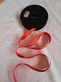 Nastro in raso rosso 