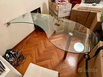 Scrivania in Cristallo