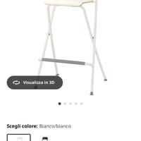 Sedia sgabello Ikea