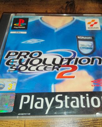 Pro Evolution Soccer 2 PS1 Playsta Sony  PAL Ita