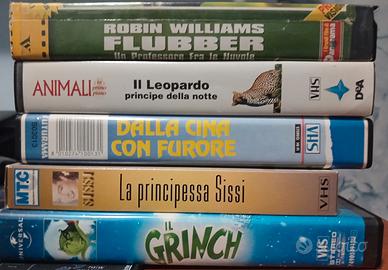 Videocassette VHS da collezione