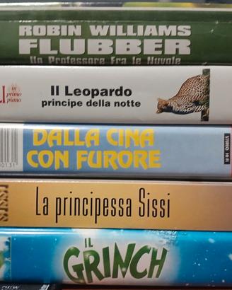 Videocassette VHS da collezione
