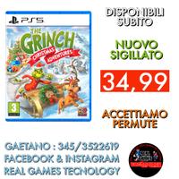 THE GRINCH CHRISTMAS ADVENTURES PS5 NUOVO SIGILLAT