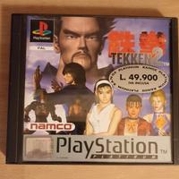 Tekken 2 completo Platinum,Pal,dischi perfetti!