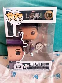 Funko Pop! Renslayer con Miss Minutes di Loki