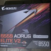 Scatolo B550 Aorus elite v2