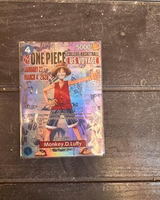 Luffy P-055 College Basketball Promo One Piece