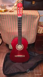Chitarra Classica Roling's CH-396 Rosso Metallizza