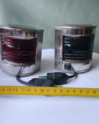 faretti in acciaio zincato - luci di navigazione