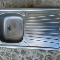 Lavello acciaio inox ad incasso CM