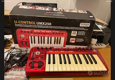 Tastiera midi behringer umx250 come nuova