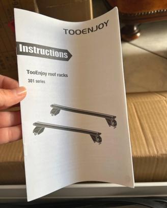 Portapacchi da tetto TooEnjoy