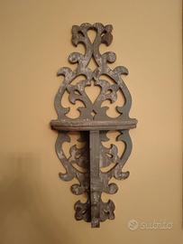 Coppia mensole in legno