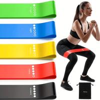 Kit 5 Elastici Fitness Professionali