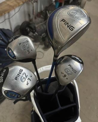 Set Golf PING G2 Driver + Legni 5 7 9