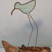 Uccelli acquatici in filo di Kraft 