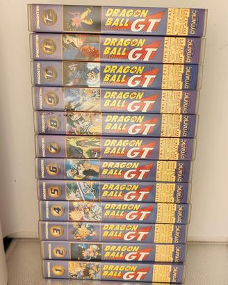 Dragon Ball GT VHS Completa 13 Volumi Dynamic 