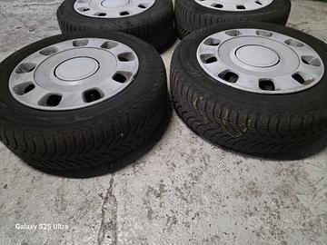 Cerchi Fiat 500 Gomme Michelin invirnali 175765/14