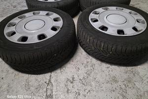 Cerchi Fiat 500 Gomme Michelin invirnali 175765/14