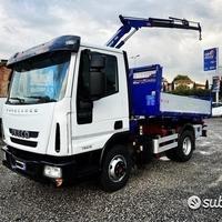 Iveco Eurocargo 75 k gru e Rib passo 2700