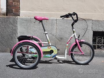 Triciclo bambino ruote 16"