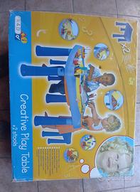 Tavolino per bambini con sgabelli