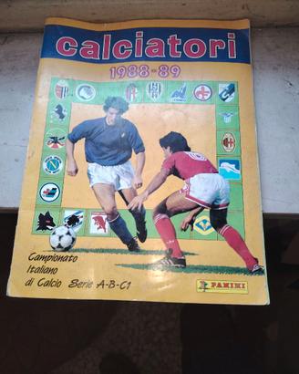Albun panini calciatori completo 1988-89