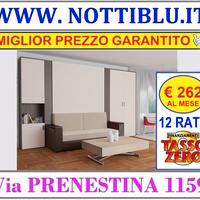 Letto a Scomparsa MAGNUM 2p _ 12 rate da 262 €