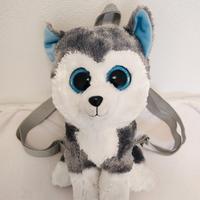 Zainetto peluche occhioni - Husky