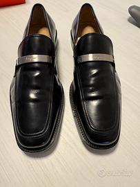 Mocassini in pelle Salvatore Ferragamo tg 44