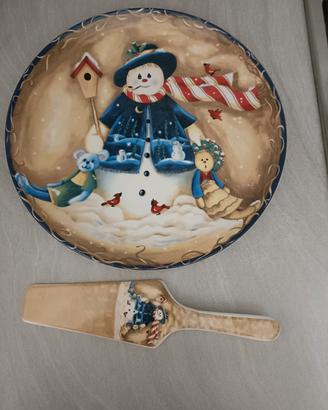 Piatto dolci natalizio