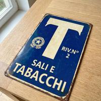 Insegna tabacchi collezione