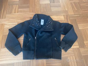 Giacca bambina cotone felpato 5 anni fashion