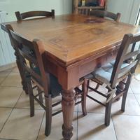 tavolo in legno antico (allungabile)