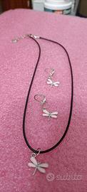 collana e orecchini 