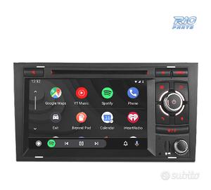 RADIO GPS ANDROID 12 PER AUDI A4 B6 B7 00-08 SEAT 